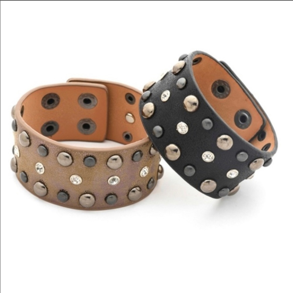 Cuff Bracelet Vegan Leather